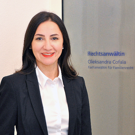 Rechtsanwältin Oleksandra Cofala