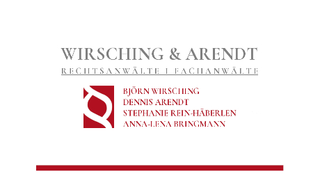 Wirsching & Arendt Rechtsanwälte Fachanwälte